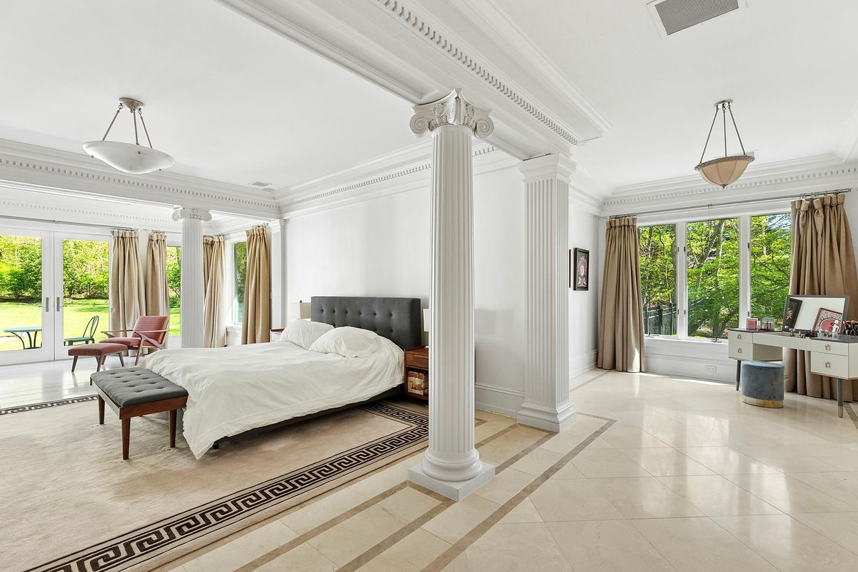 Bedroom, Interior, Pendant Lights