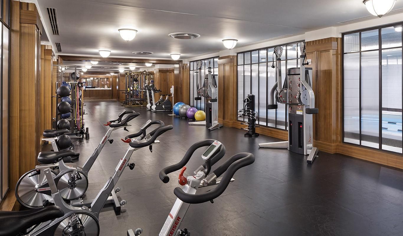 Fitness Equipment, Gym, Interior