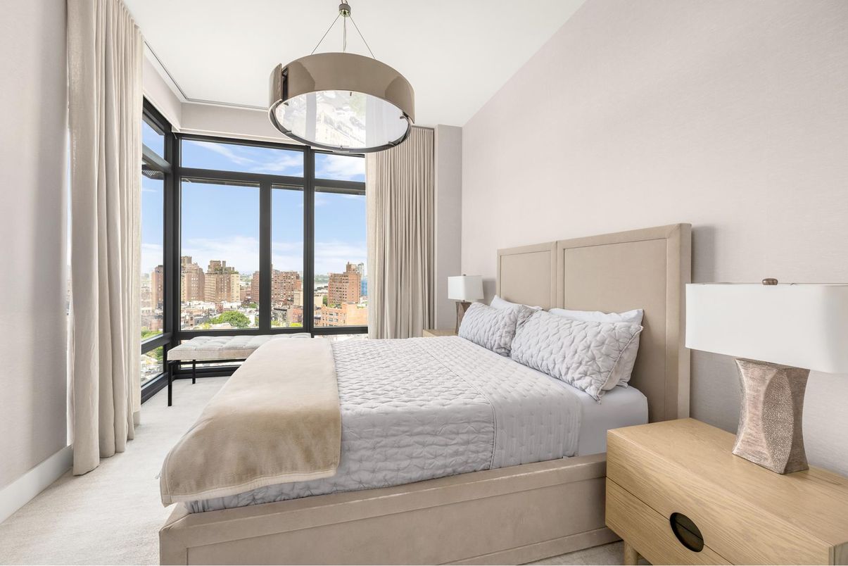 Bedroom, Interior, Pendant Lights