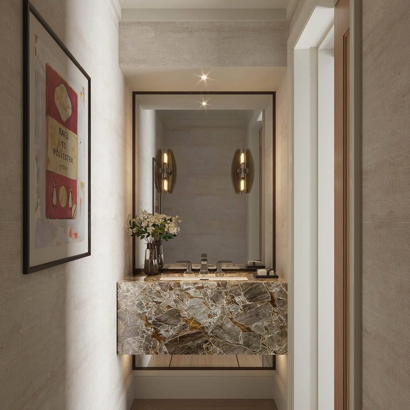 Bathroom, Interior, Pendant Lights