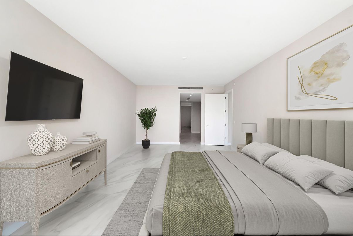 Bedroom, Interior, Marble