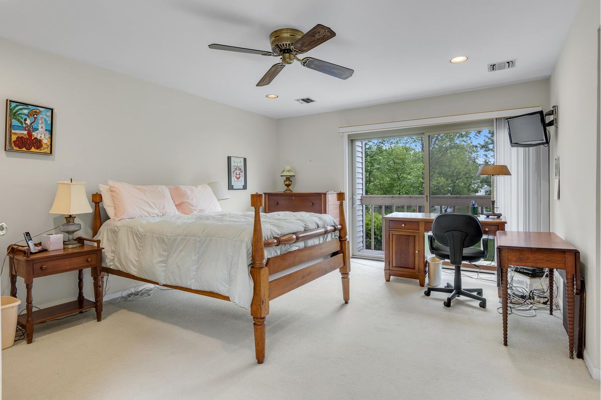 Bedroom, Home Office, Interior, Recessed Lighting