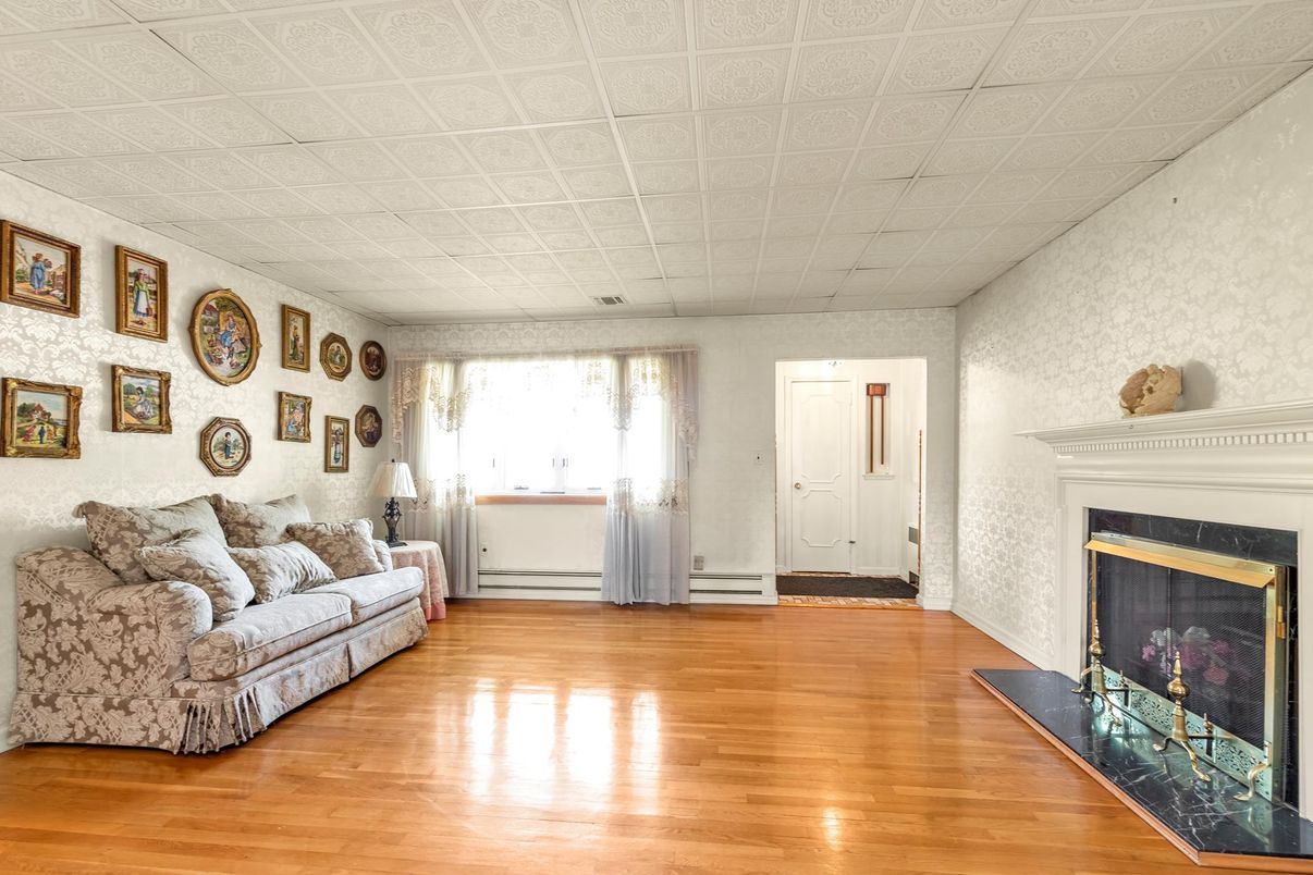 Fireplace, Interior, Living room, Wood Texture Flooring