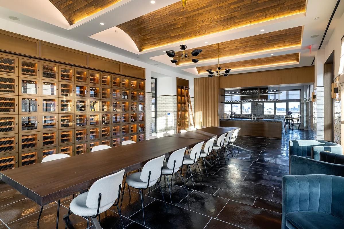 Dining room, Interior, Pendant Lights, Recessed Lighting, Wooden Ceilings