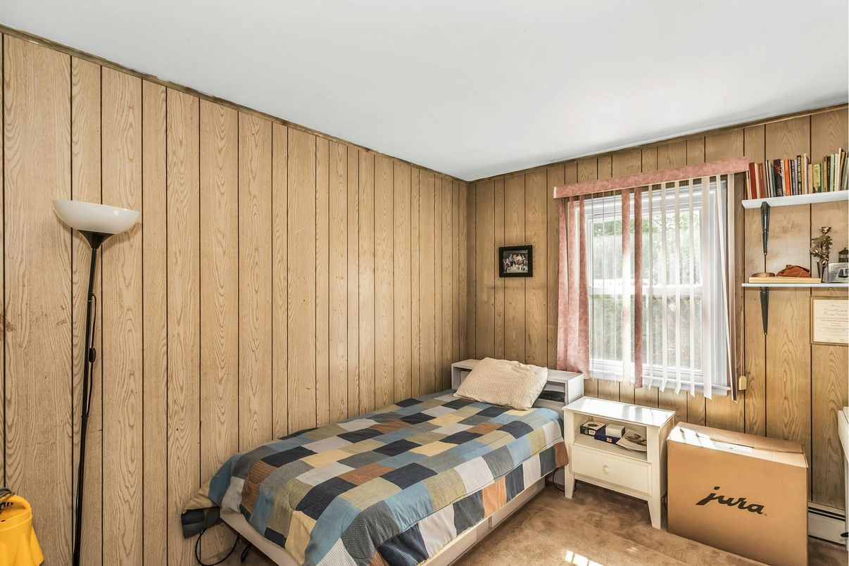 Bedroom, Interior, Wooden Walls