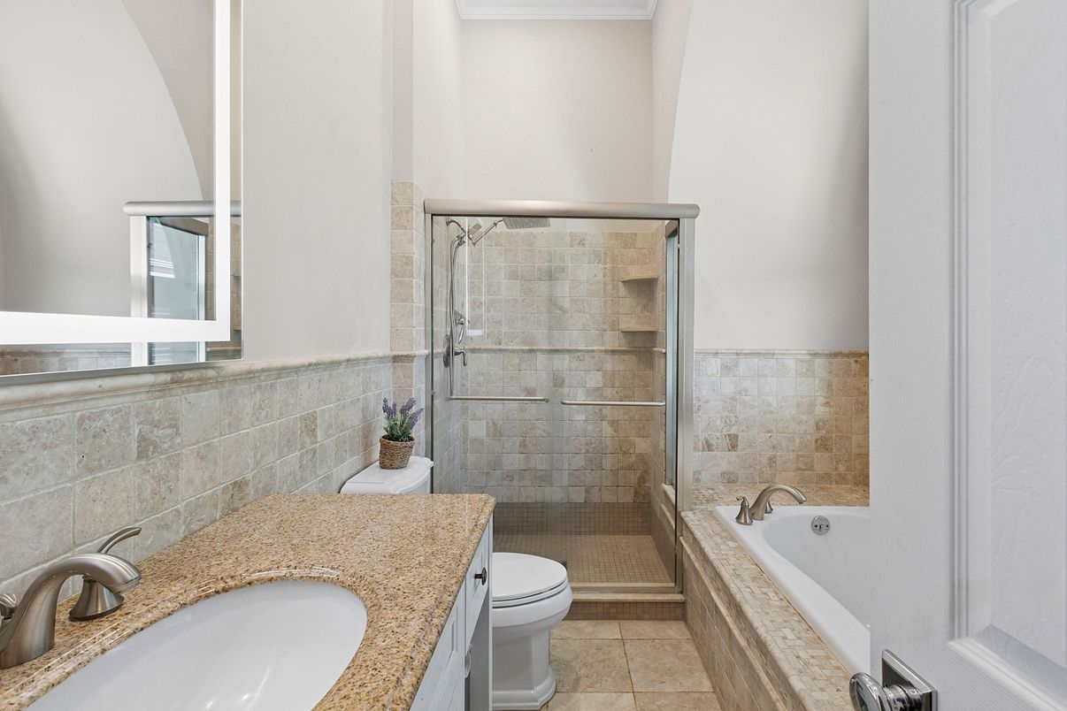 Bathroom, Glass Shower, Interior
