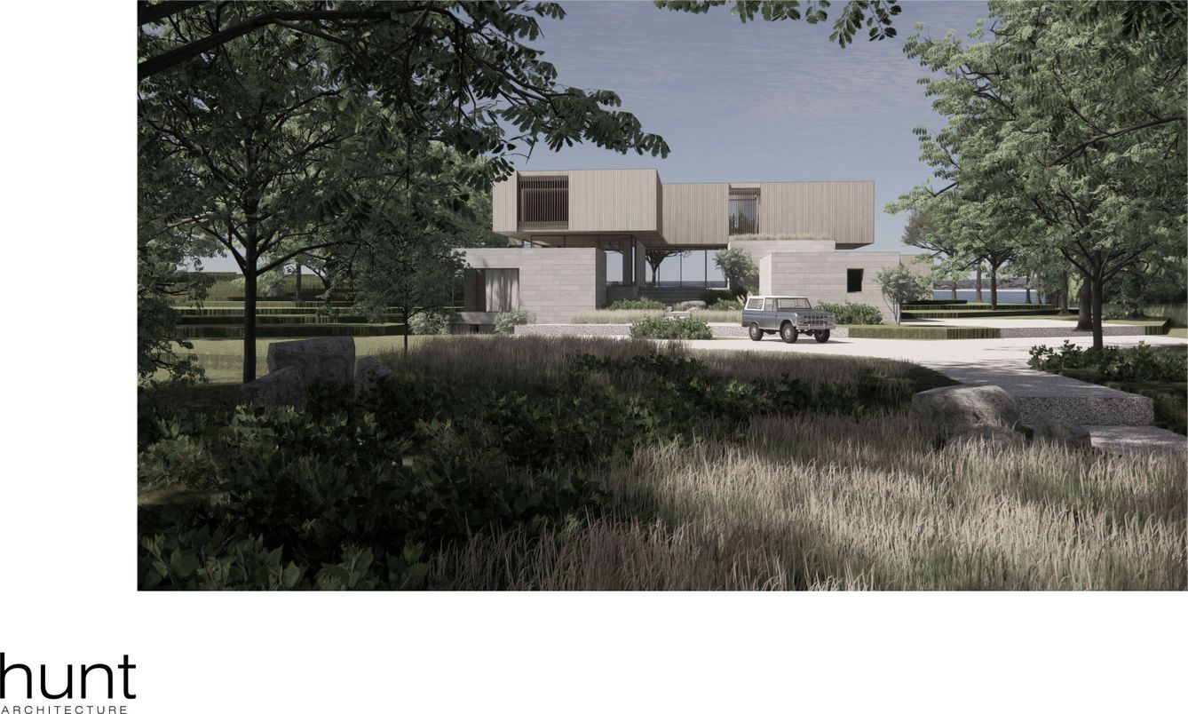 Backyard, Exterior, Facade, Modern