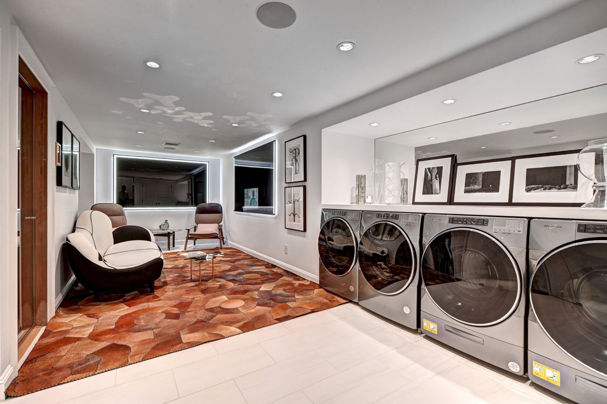 Interior, Recessed Lighting, Washer