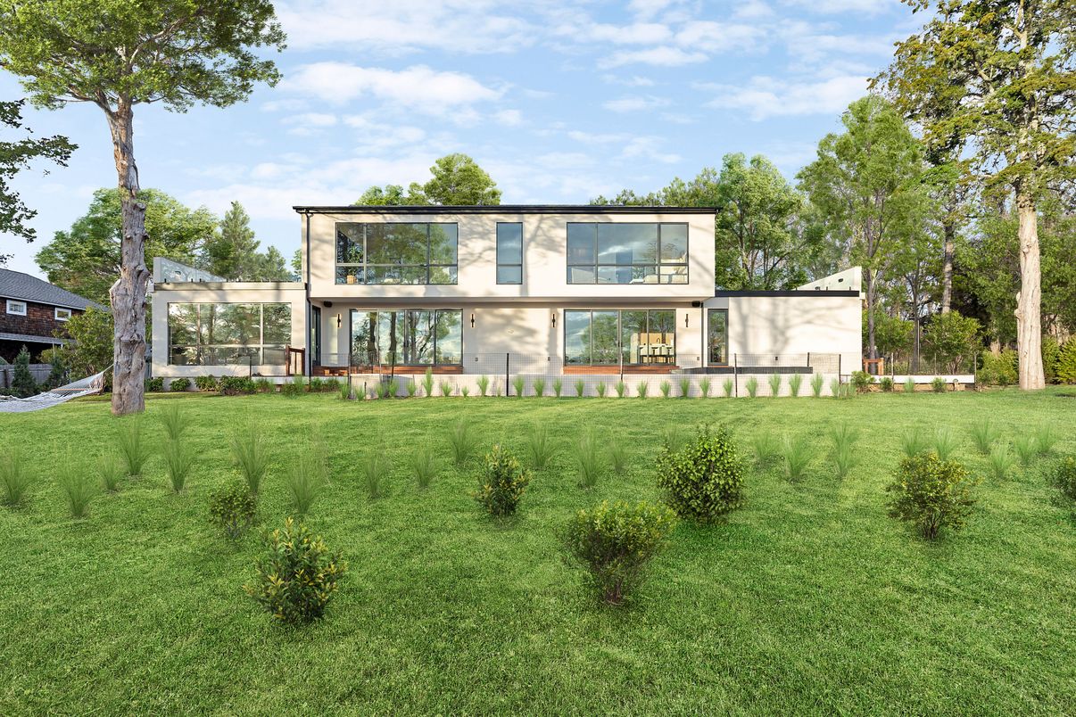 Backyard, Exterior, Facade, Modern