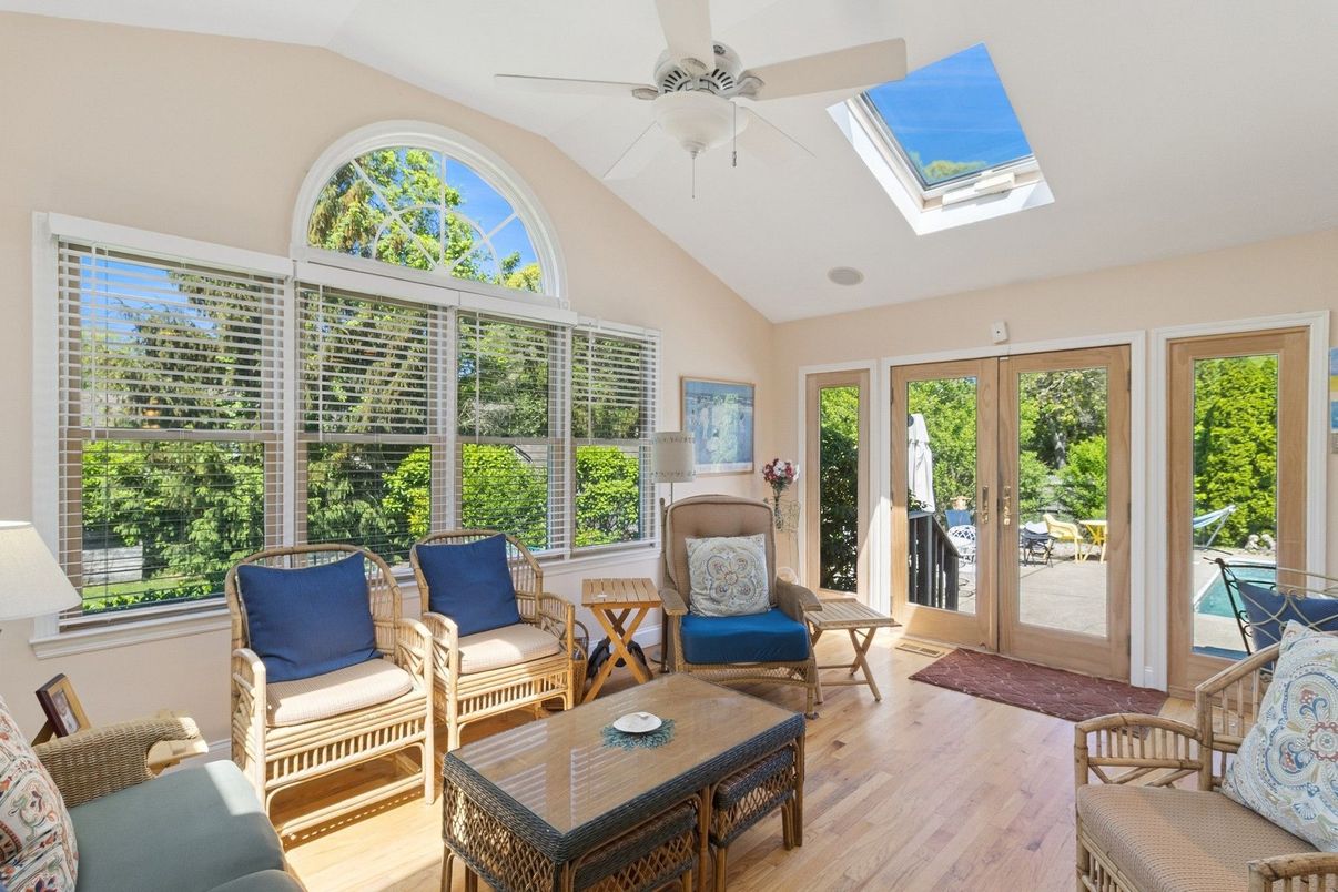 Interior, Living room, Sun Room, Wood Texture Flooring
