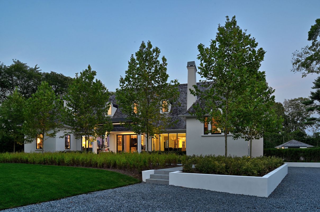 Backyard, Exterior, Facade, French Provincial