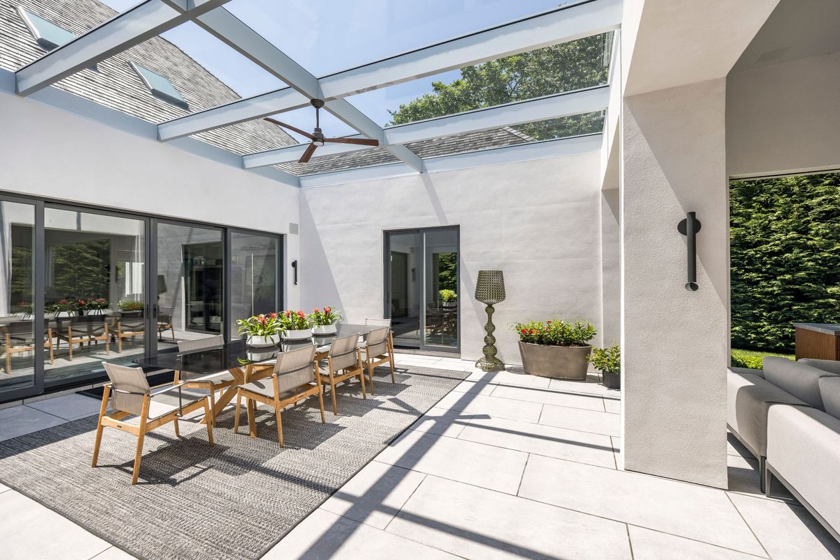 Dining room, Glass Ceilings, Interior, Sun Room