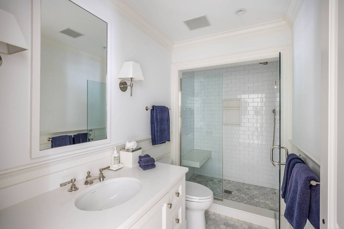 Bathroom, Glass Shower, Interior