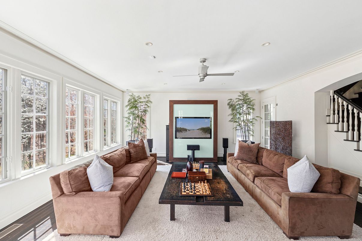 Fireplace, Interior, Living room, Recessed Lighting