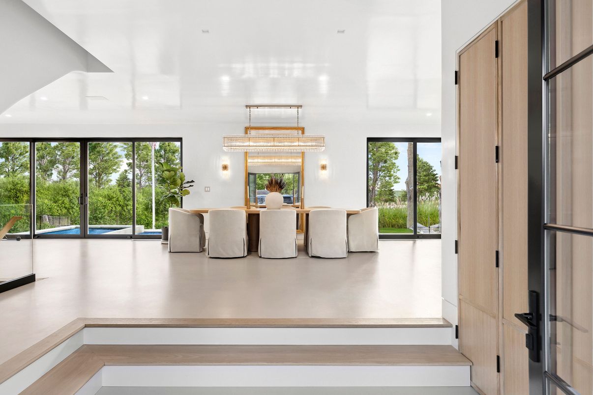 Chandelier, Interior, Recessed Lighting