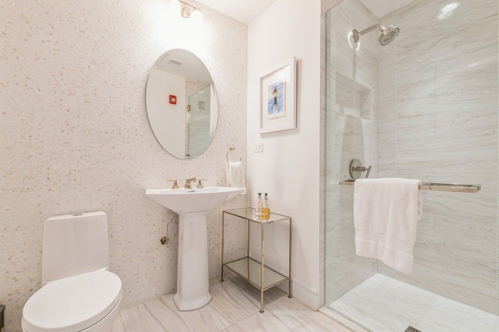Bathroom, Glass Shower, Interior