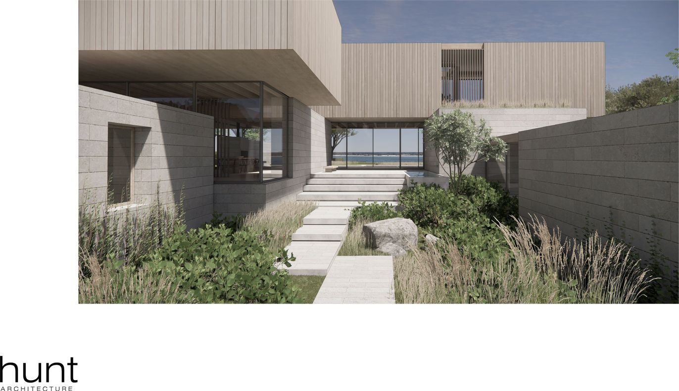Exterior, Facade, Modern