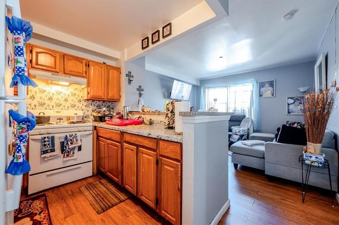 Interior, Kitchen, Living room, Wood Texture Flooring