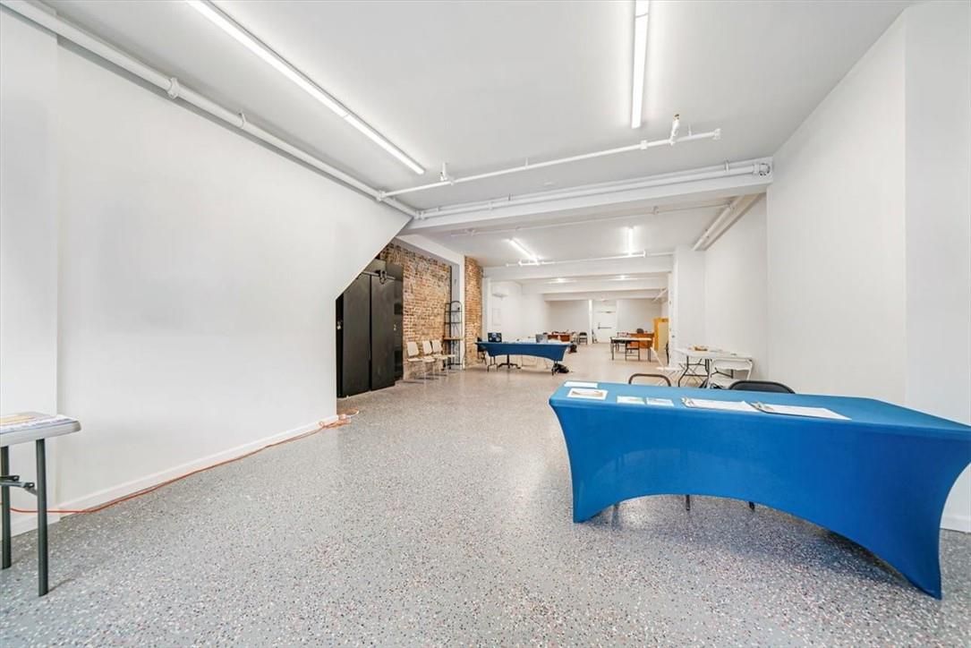 Interior, Recessed Lighting, Stone Walls