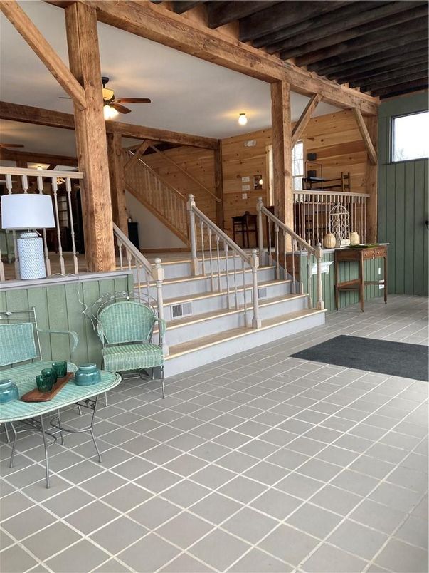 Interior, Wooden Beams, Wooden Walls