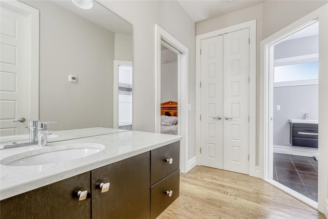 Bathroom, Dual Sink Vanities, Interior, Wood Texture Flooring