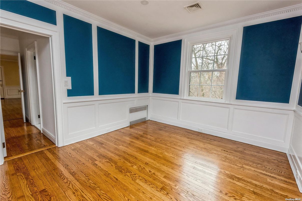 Empty room, Interior, Wood Texture Flooring