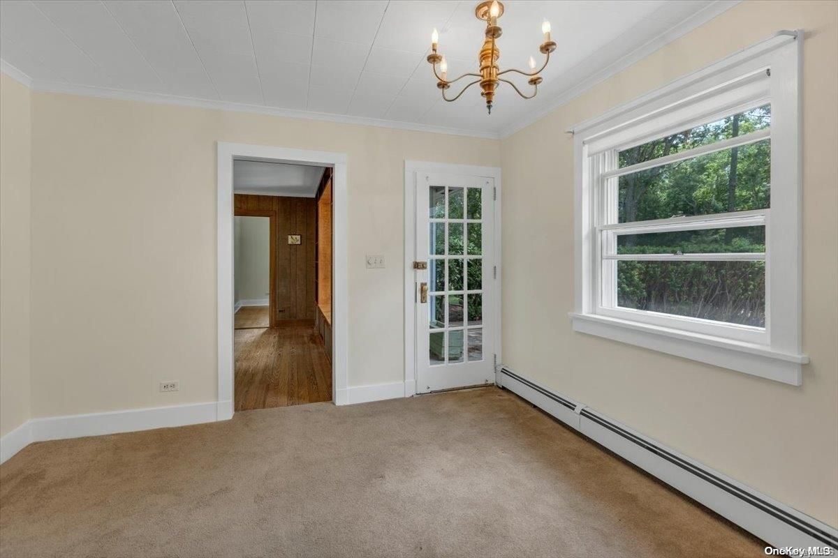 Chandelier, Empty room, Interior, Wood Texture Flooring