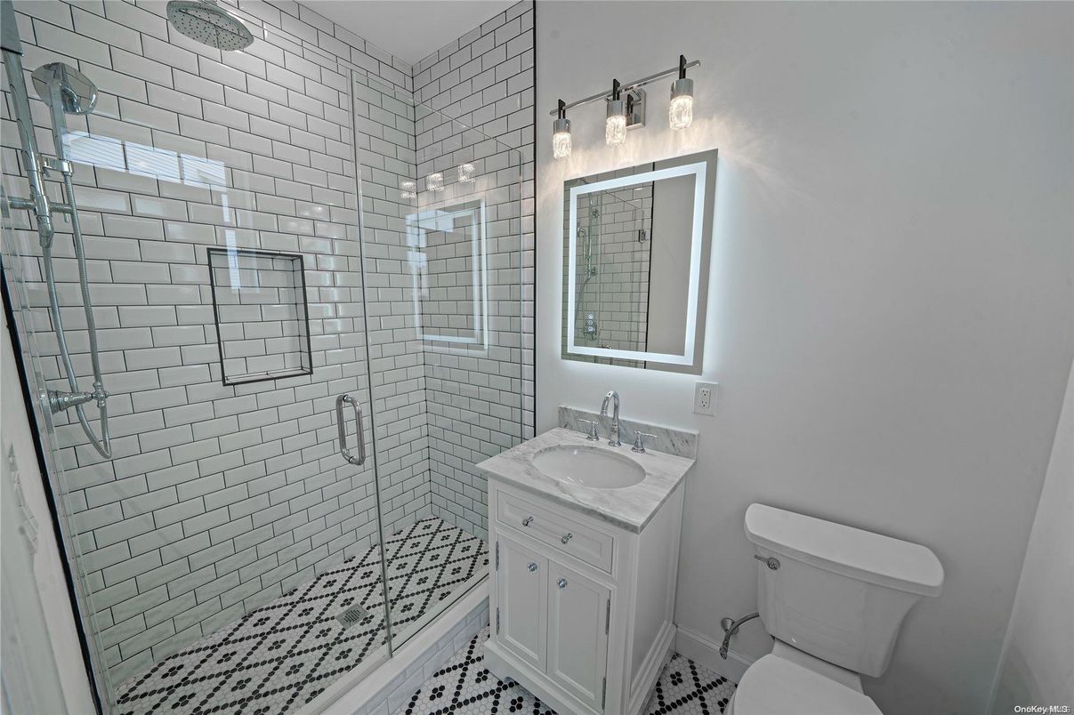 Bathroom, Glass Shower, Interior