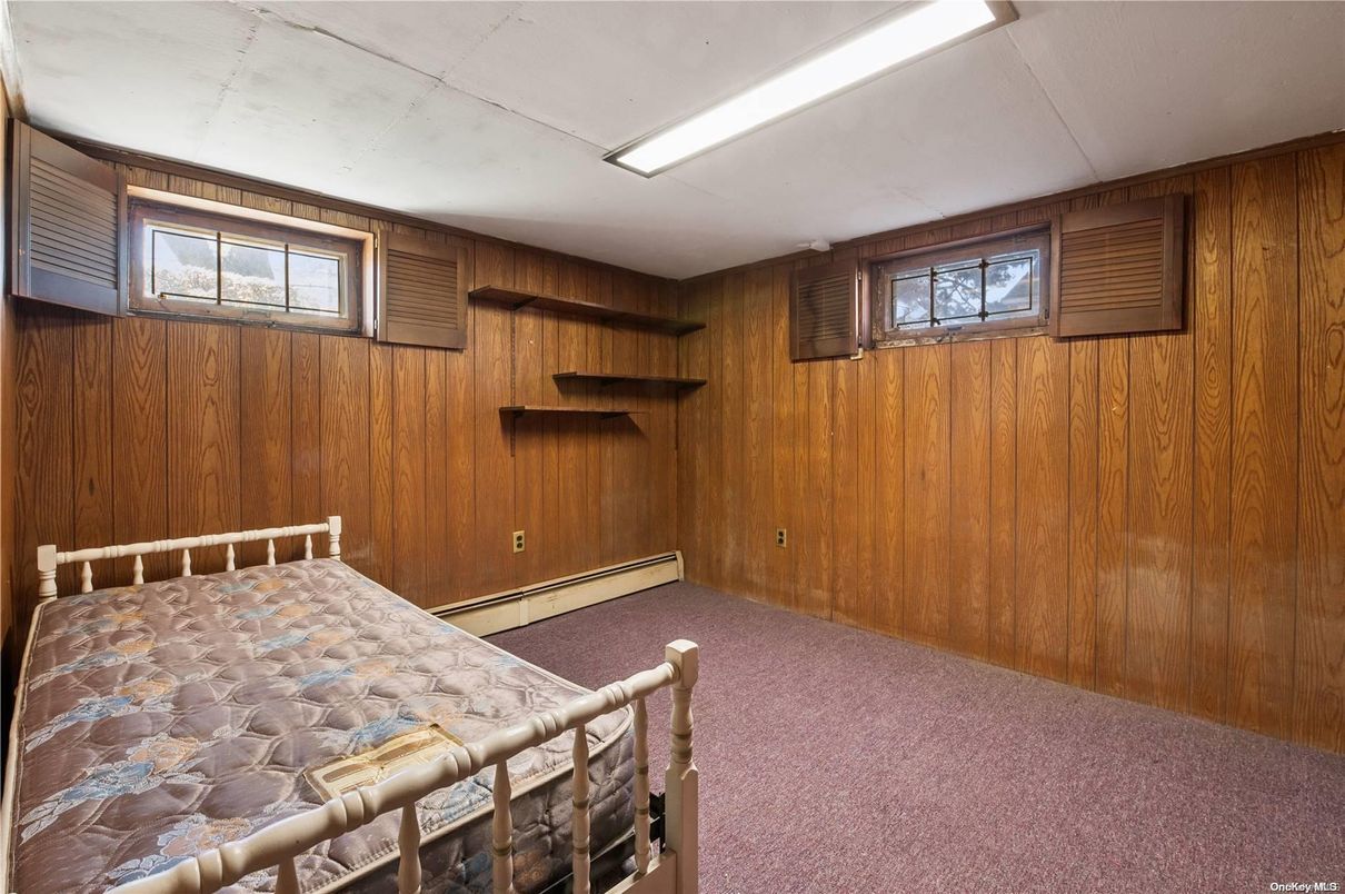 Bedroom, Interior, Wooden Walls