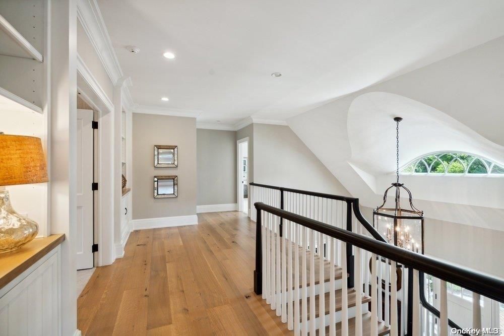 Chandelier, Interior, Recessed Lighting, Wood Texture Flooring