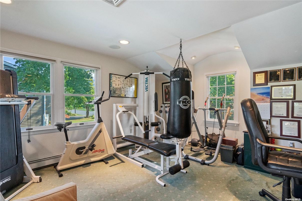 Fitness Equipment, Interior, Recessed Lighting