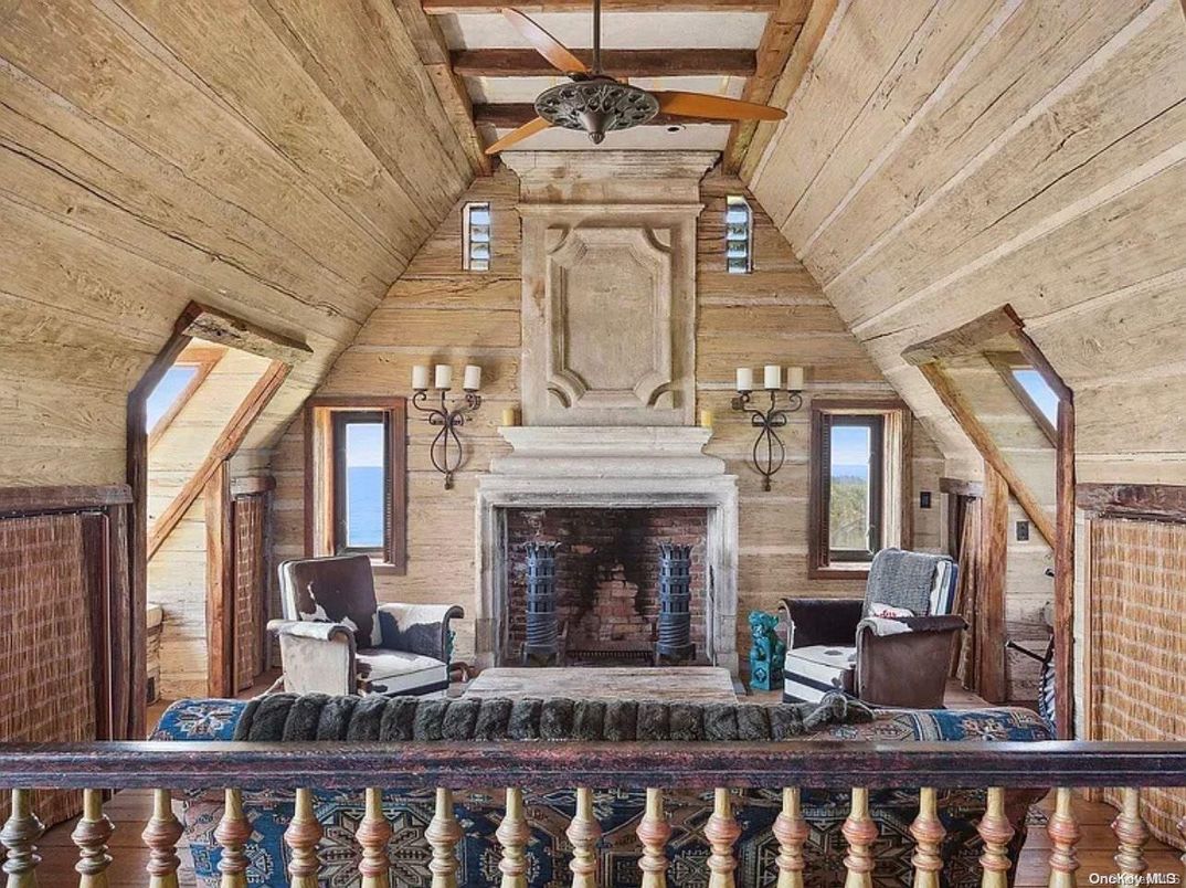 Fireplace, Interior, Wooden Beams, Wooden Ceilings, Wooden Walls