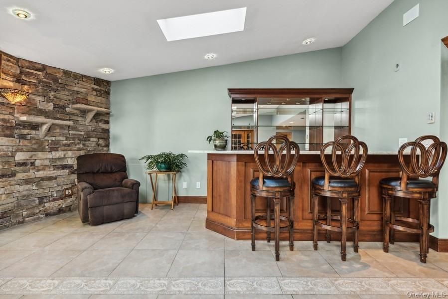 Interior, Recessed Lighting, Stone Walls
