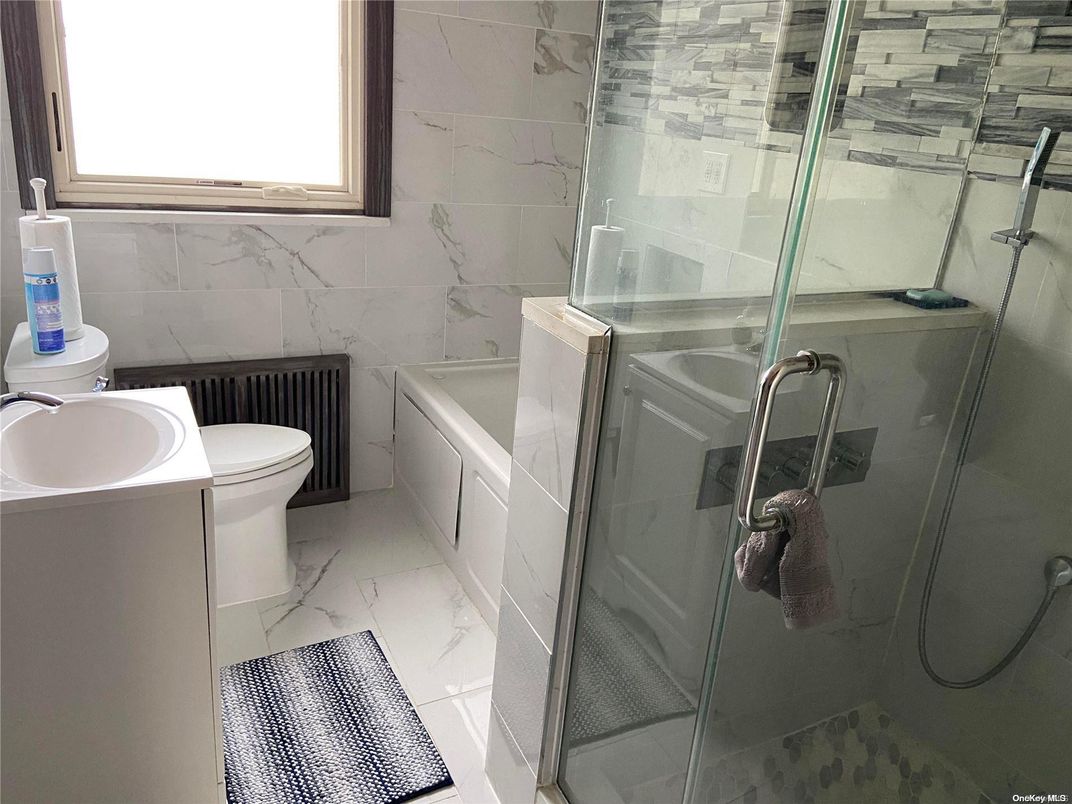Bathroom, Glass Shower, Interior, Marble, Marble Walls