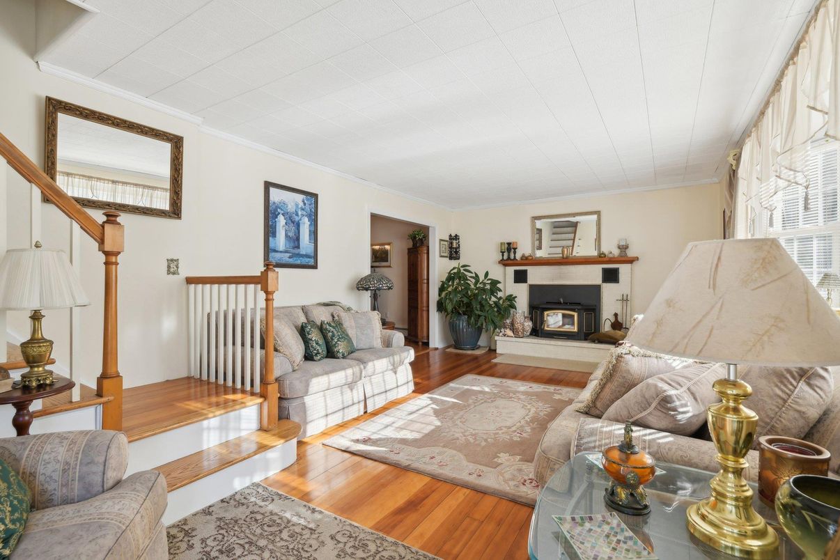 Fireplace, Interior, Living room, Wood Texture Flooring