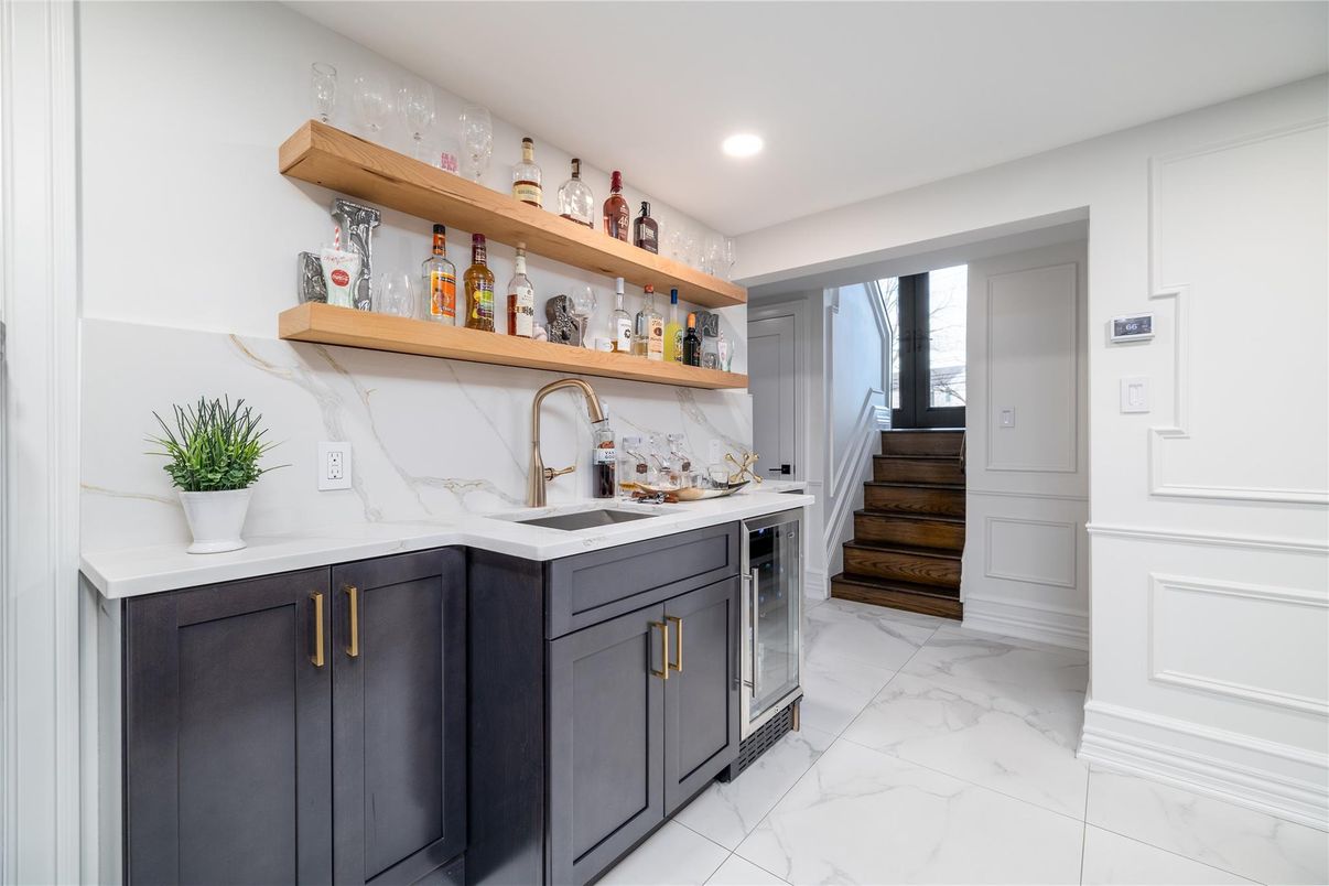 Interior, Kitchen, Marble, Marble Walls, Recessed Lighting