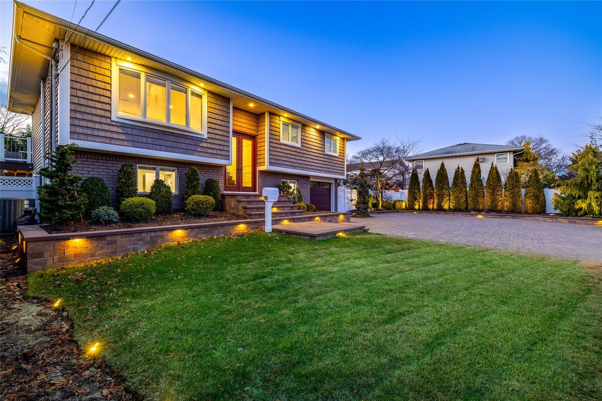 Attached, Backyard, Exterior, Facade, Raised Ranch