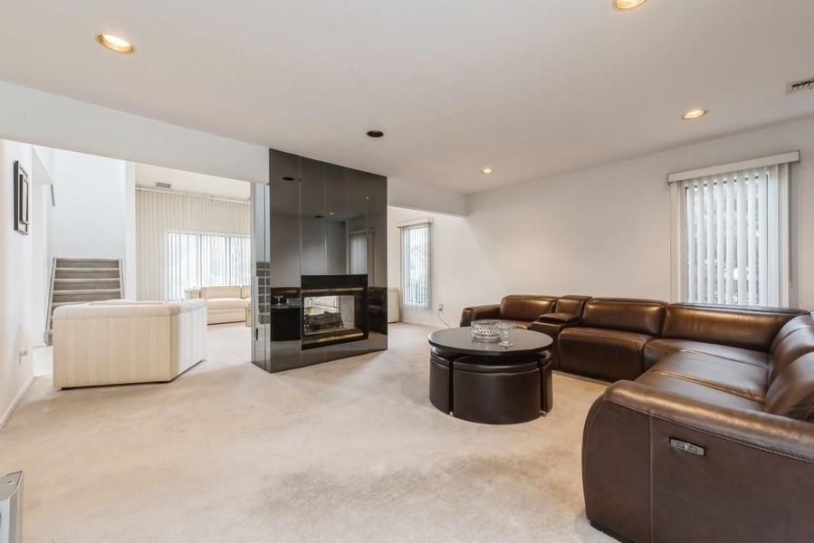 Fireplace, Interior, Living room, Recessed Lighting