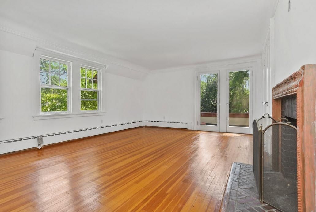 Empty room, Interior, Wood Texture Flooring