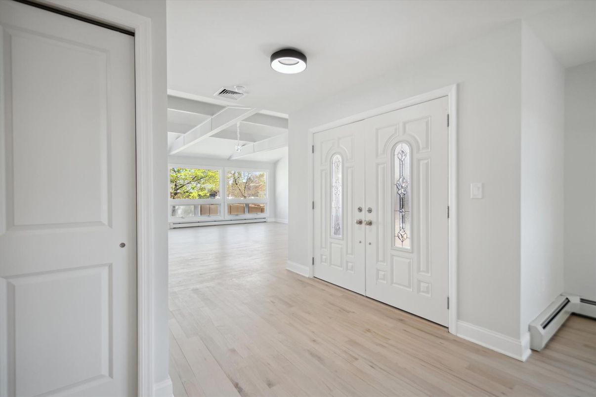Empty room, Interior, Wood Texture Flooring