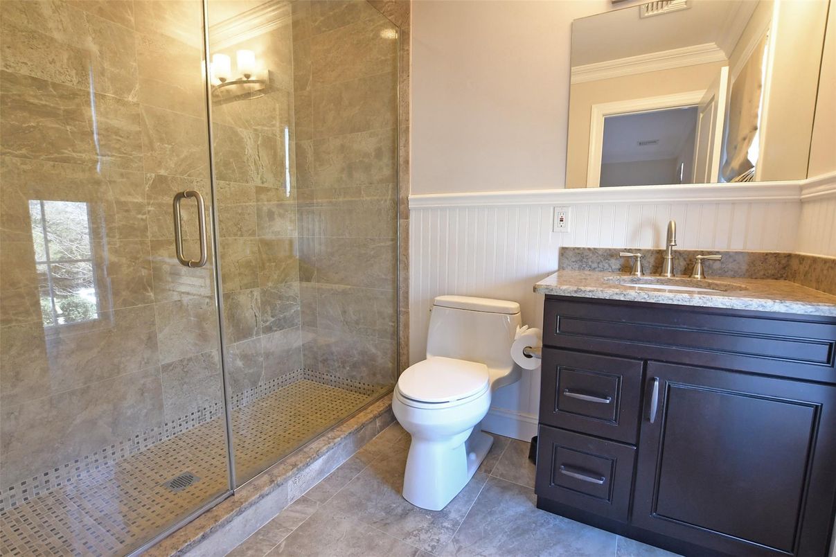 Bathroom, Glass Shower, Interior