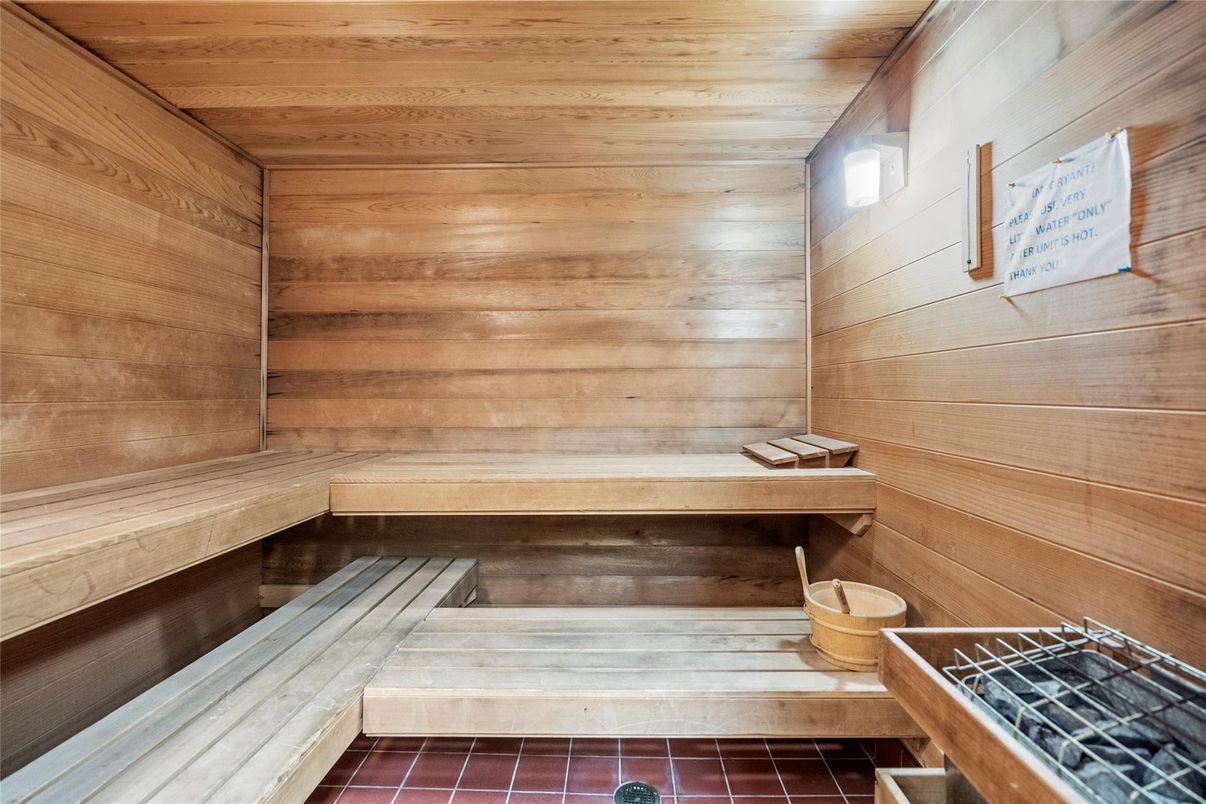 Interior, Sauna Room