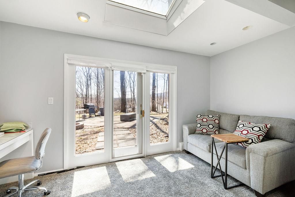 Home Office, Interior, Recessed Lighting