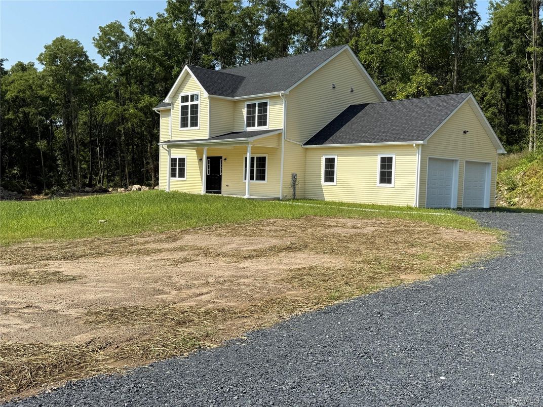 Attached, Backyard, Exterior, Facade, Farmhouse