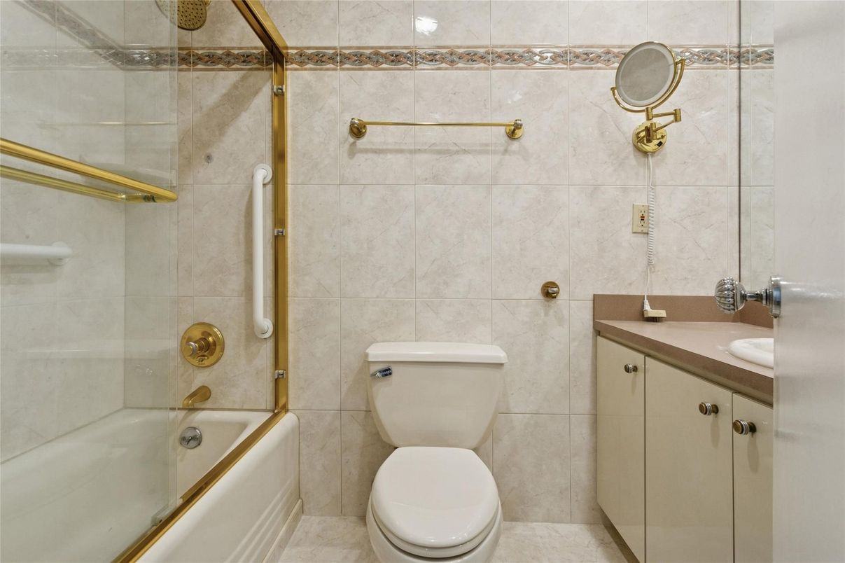 Bathroom, Glass Shower, Interior
