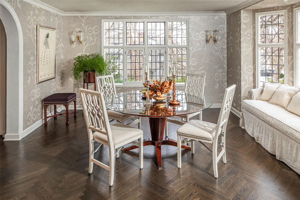 Dining room, Interior, Wood Texture Flooring