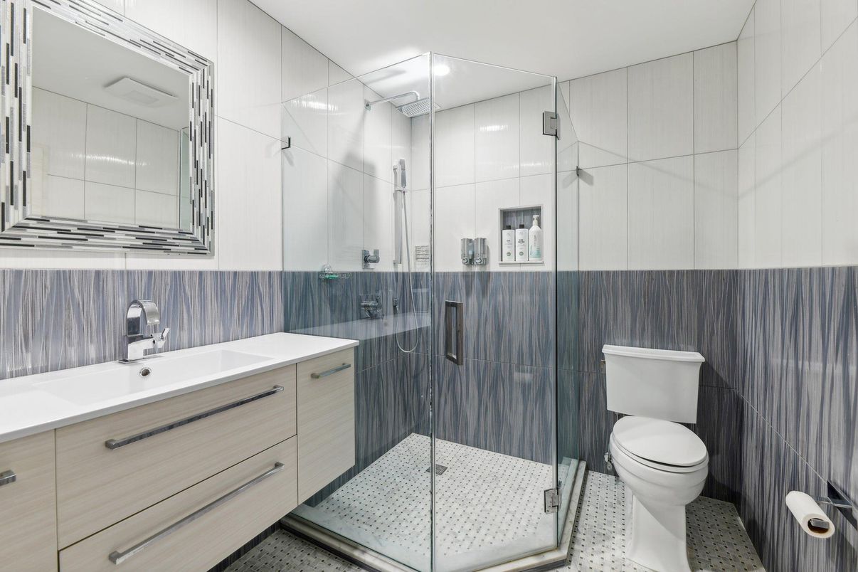 Bathroom, Glass Shower, Interior