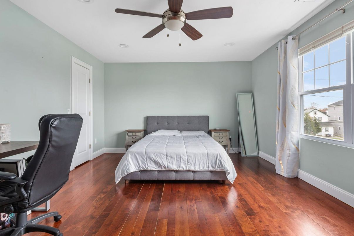 Bedroom, Home Office, Interior, Wood Texture Flooring