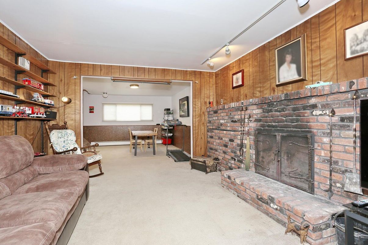 Dining room, Fireplace, Interior, Living room, Wooden Walls