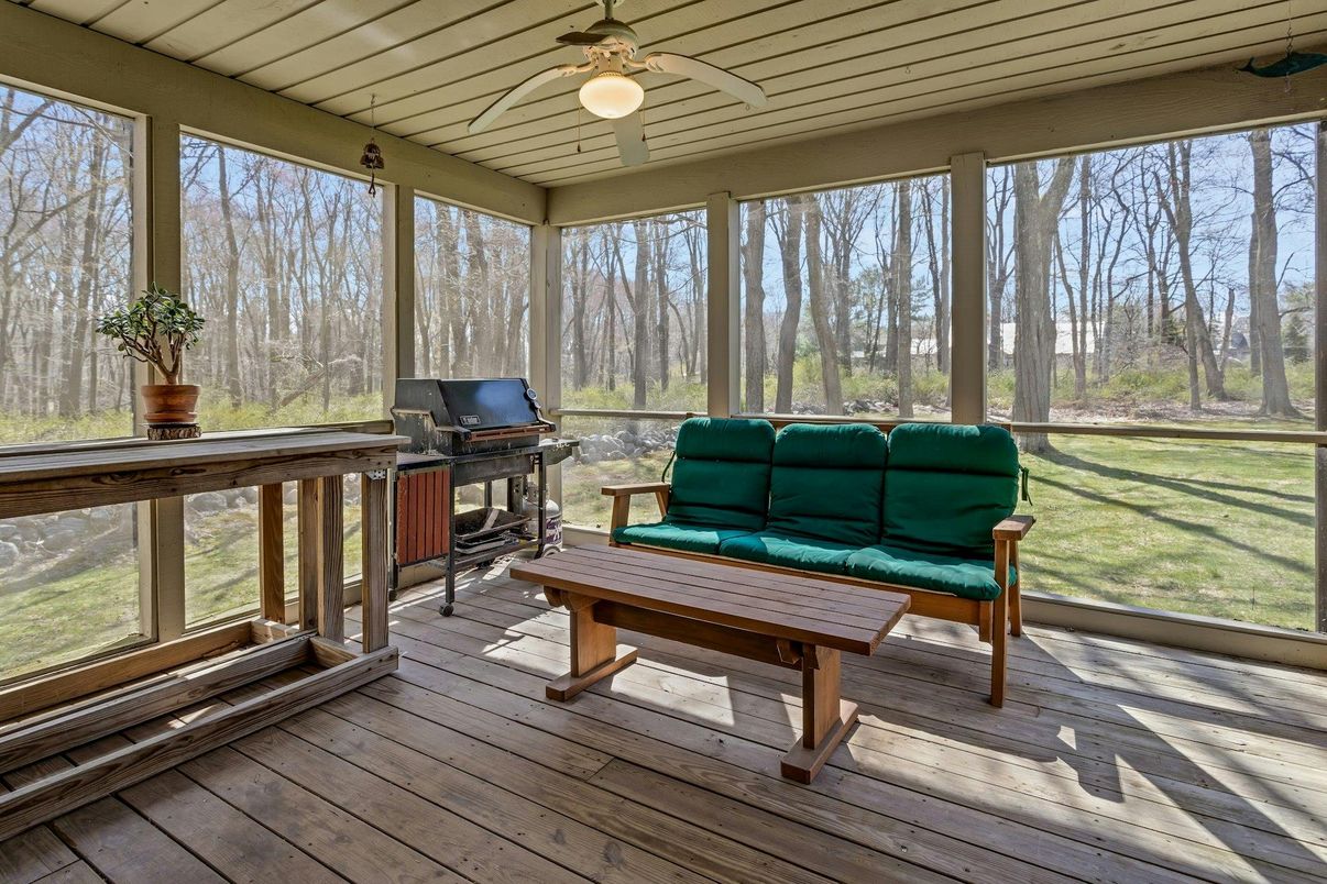Interior, Sun Room, Wood Texture Flooring